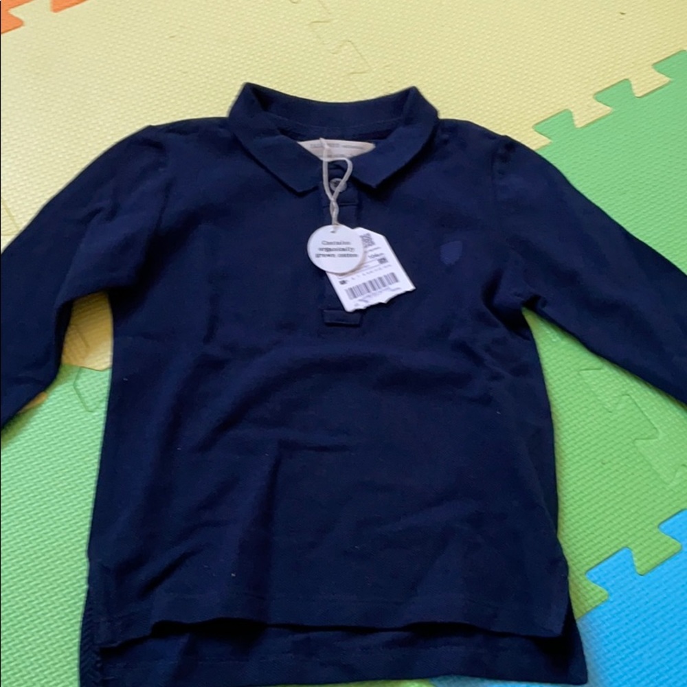 Long sleeve Zara toddler boys polo shirt